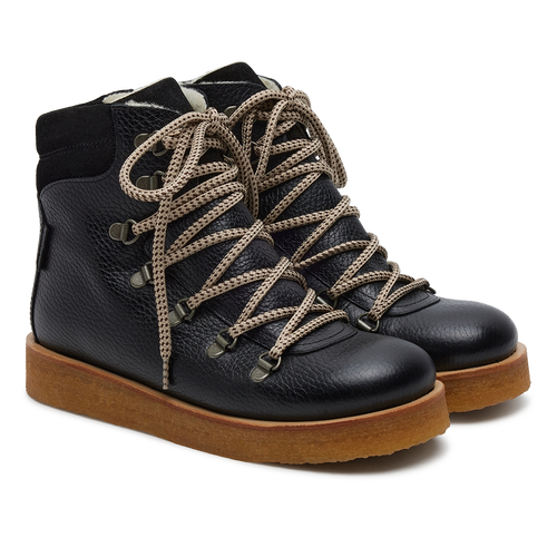 TEX-Boot Lace Up Zipper