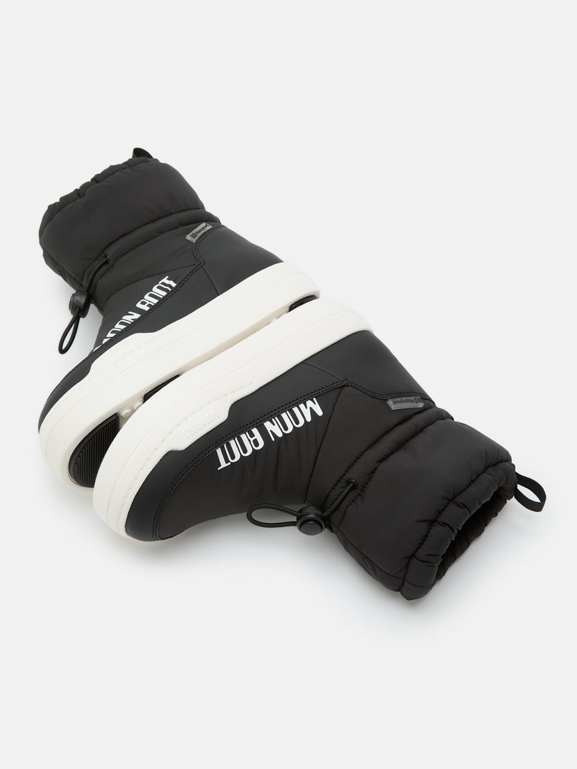 JR Park Black Tube Mid Boots